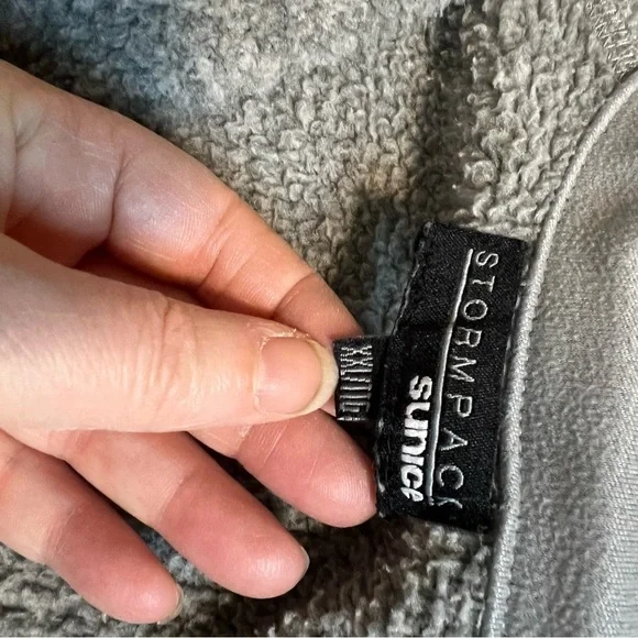 Sunice Women’s Heather Gray Zip-Up Sweater XXL - Picture 3 of 7